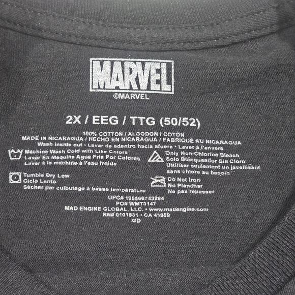 Marvel Venom Official We Are Venom Men's Black T-Shirt Size 2X NWT - Picture 3 of 6